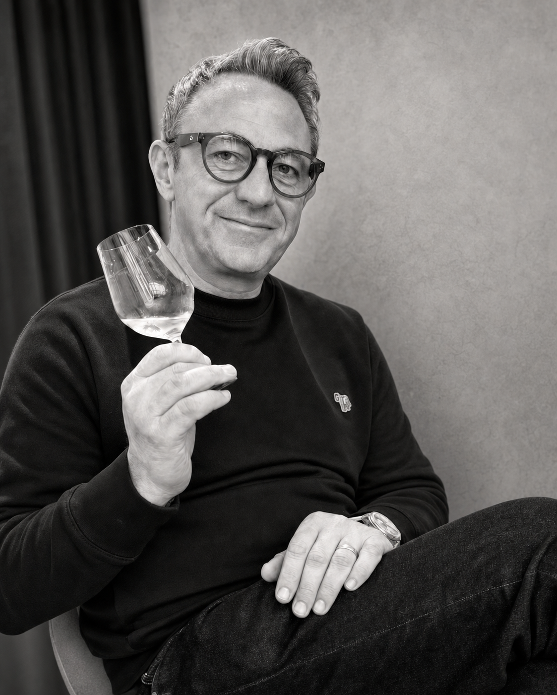 Mark Rees in a relaxed informal setting